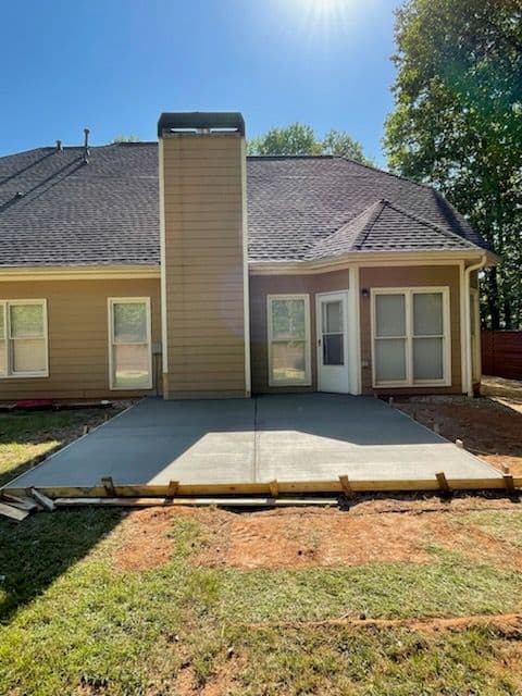 Project Marietta Outdoor Patio Concrete Upgrade image