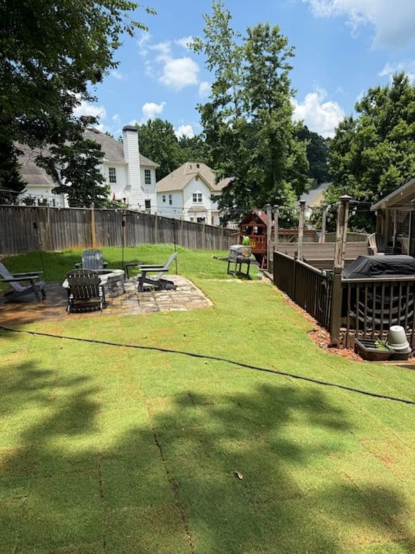Gallery photos for Bermuda Grass Oasis in Acworth Transformation: Image #1